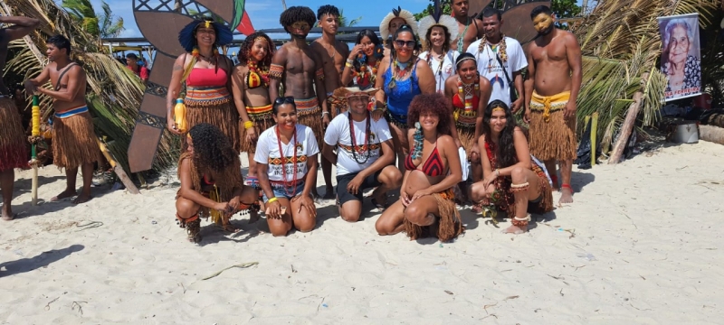 Estudantes de diferentes etnias participam dos Jogos Indígenas
